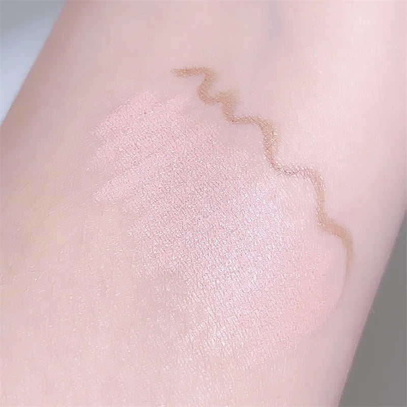 Double-headed Lying Silkworm Pencil Natural Non-smudge Matte Pearlescent Fine Flash Brightening Shadow Pen Highlighting Pen
