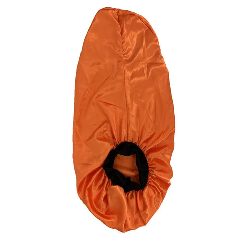 Silky Long Bonnet For Sleeping Solid Color Night Cap For Women Hair Care Tools For Sleeping In Overnight