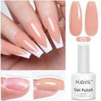 PUETNE 7.5ML Amber Moonlight Cat Magnetic Gel Nail Polish Winter Nails Jelly Glass Cat Eye Soak Off UV Semi-Permanent Varnish