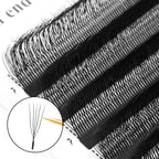 XIUSUZAKI  U-Shaped YY 3D 4D 5D W Eyelash Extensions New Style U/W Lashes Extension Mink Premade Volume Fans False Eyelashes