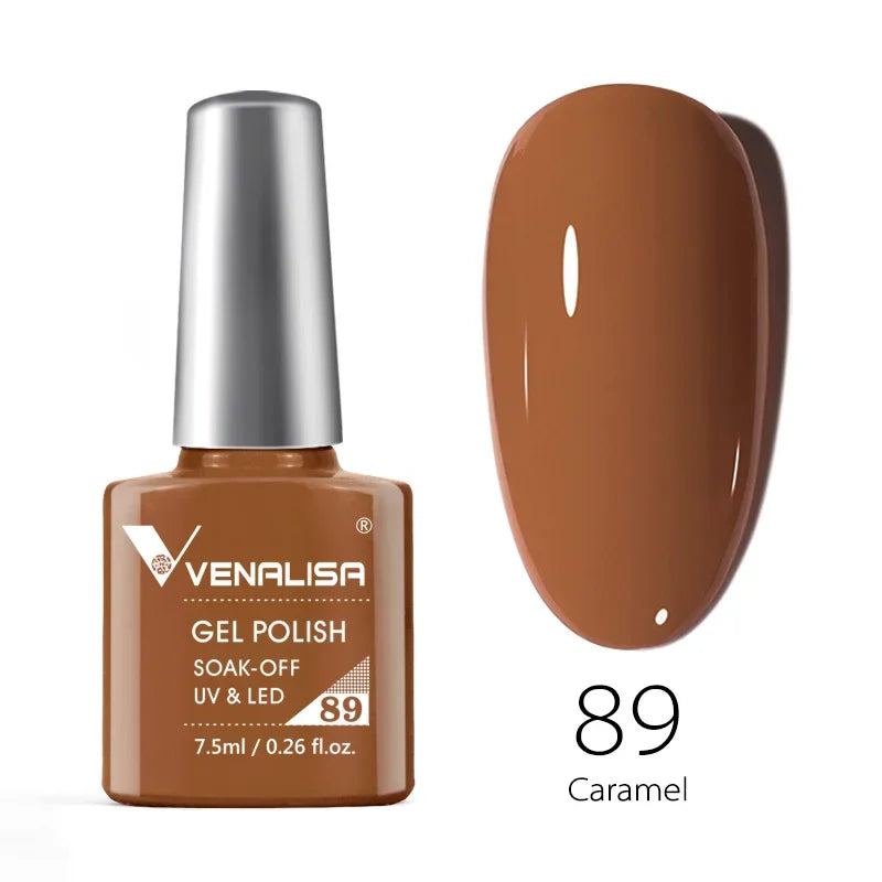 Venalisa VIP4 Nail Gel Polish HEMA/TPO FREE Full Coverage Beautiful Semi Permanent Soak Off UV LED Gel Nail Polish Gel Lacquer