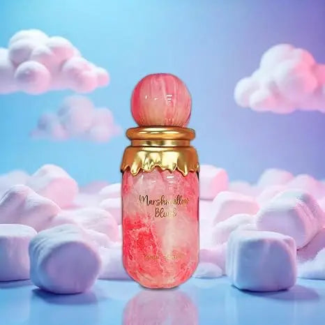 Paris Corner Marshmallow Blush EDP A Unique Gourmand Marshmallow Strawberry Perfume Women  Long-Lasting Cologne Natural 100ML