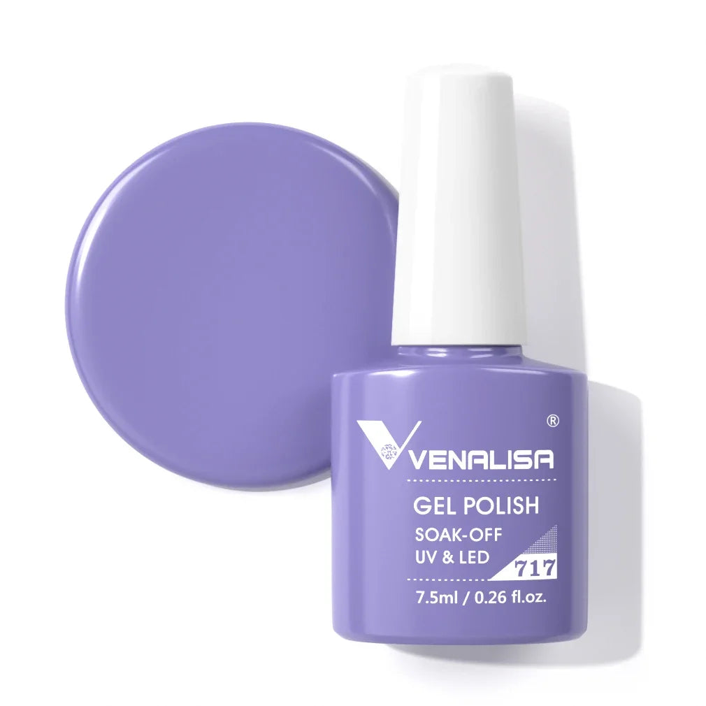 Venalisa VIP4 Nail Gel Polish HEMA/TPO FREE Full Coverage Beautiful Semi Permanent Soak Off UV LED Gel Nail Polish Gel Lacquer