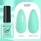LILYCUTE 5ml Super Bright Silver Metallic Painting Liner Gel Nail Polish Drawing Stripe Graffiti Mirror Pull Line UV Gel Varnish