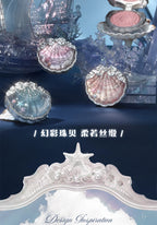 Flower Knows Shell's Jewel Silk Satin Blush Lasting Matte Puffing Natural Brightening Facial Cosmetics 5g