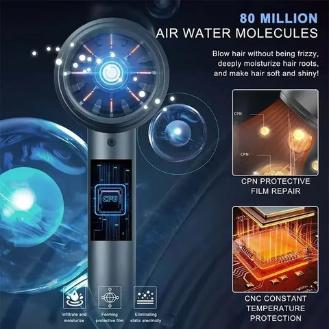 Hairdresser's salon equipment: hair dryer, hair salon negative ion hair dryer, hair dryer with diffuser, portable hair dryer