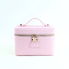 pu leather cosmetic bag with zoned storage and large capacity toiletry bag for autumn and winter new products
