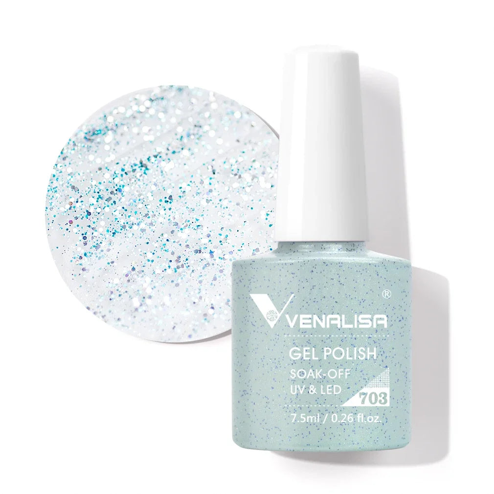 Venalisa VIP4 Nail Gel Polish HEMA/TPO FREE Full Coverage Beautiful Semi Permanent Soak Off UV LED Gel Nail Polish Gel Lacquer