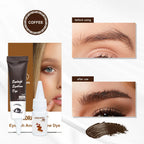 Eyelash Eyebrow Tint Kit Professional Eye Lash Brow Dye Waterproof Long Lasting Eyes Makeup Tools Black Brown Dye Eyebrow Gel