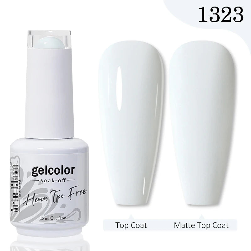 Arte Clavo Hema Free TPO Free Nail Gel Polish Nail Supplies Vernis Semi Permanent Nail Art Manicure Soak Off UV Gel Nail Varnish