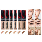 1pc full coverage concealer, waterproof, sweat proof, stain resistant, durable, creating a perfect skin makeup look