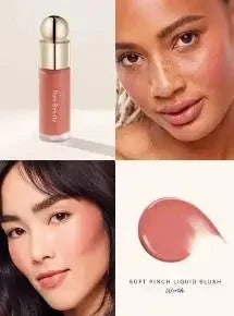 Rare Beauty Blush Set Liquid Mashed potatoes Blush Enhance Qi Blood Blush Powder Blush with Fine Texture Easy To Apply Blend