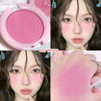 Monochrome Milk Peach Face Blush Pallete Mineral Pigment Cheek Blusher Powder Makeup Professional Contour Shadow Pink Blusher