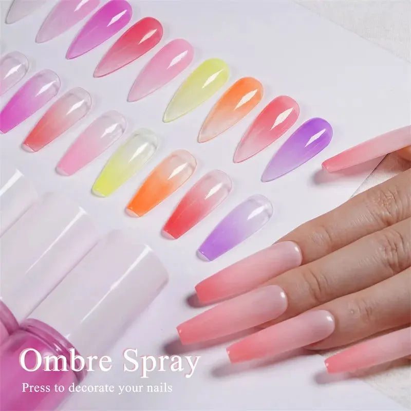 2025 Top Selling Ombre Spray Powder Nail Art 10g Ombre Spray For Nail Create A Few Seconds To Achieve A Gradient Effect Pigment