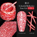 LILYCUTE 5ML Metallic Painting Liner Gel Nail Polish Super Bright Gold Silver Mirror Drawing Gel Semi Permanent Line French Nail