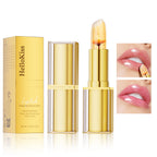 Color Changing Lipstick,Gold Crystal Ph Lipstick Color Changing,Long Lasting 24 Hours Moisturizing Glossy Shine Lip Gloss