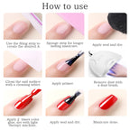 VOKY 6-Piece Set of Nail Gel, Seasonal Fashionable Nail Gel, The Perfect Gift for Ladies to Give During Festivals
