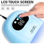 UV LED Nail Lamp Professional Gel Polishing Nail Light 24 LED Nail Art Quick Dryer for Nail Gel Curing Nail Salon Tool