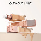O.TWO.O Liquid Coverage Foundation Cream Matte Moisturizing Oil-control Long-Lasting Waterproof Concealer Foundation Makeup