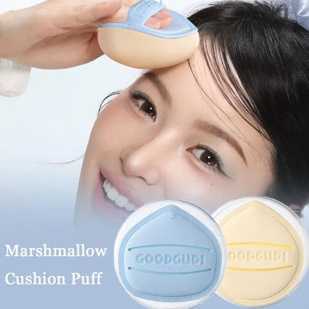 Marshmallow Air Cushion Puff Liquid Powder Foundation Applicator Wet Dry Dual Use Vegan Latex Free Makeup Sponge for Flawless