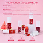 6Colors Water Lip Stain Moisturizing Lip Glaze Long Lasting Lip Ink Face Lip Dual Purpose Waterproof Liquid Cosmetic Makeup