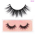 False Eyelashes 3D Mink Lashes Soft Fluffy Natural Long Fake Lashes Full Stripe False Eyelash Volume Eye Lashes for Makeup D101