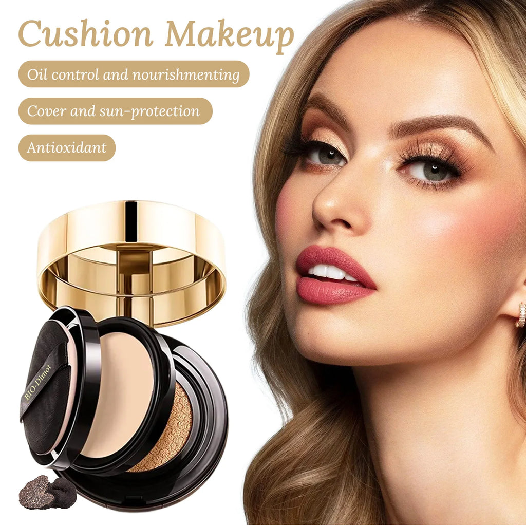 2 IN 1 Air Cushion Foundation+Matte Face Pressed Powder Makeup BB Cream Concealer Oil-control Waterproof Long-lasting Cosmetics