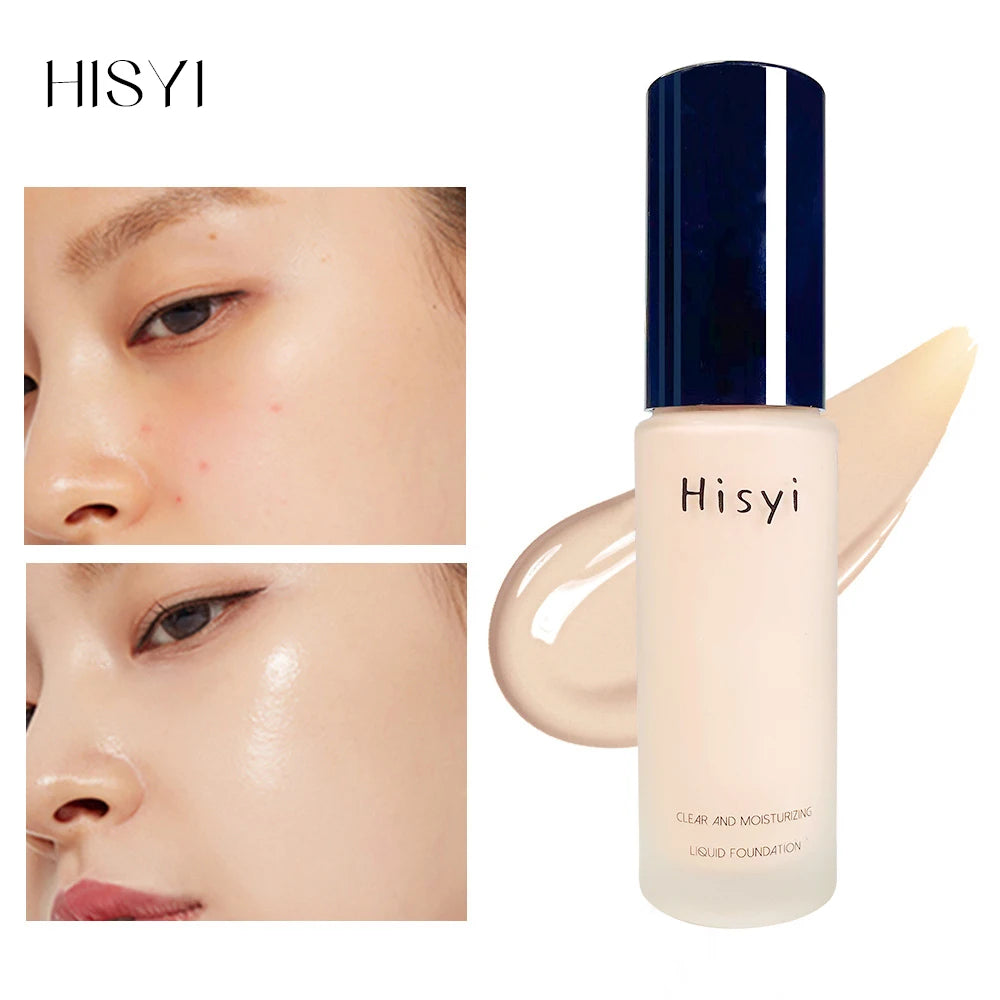 HISYI Moisturizing contour foundation whitening waterproof and sweat-proof makeup concealer long-lasting makeup cosmetics