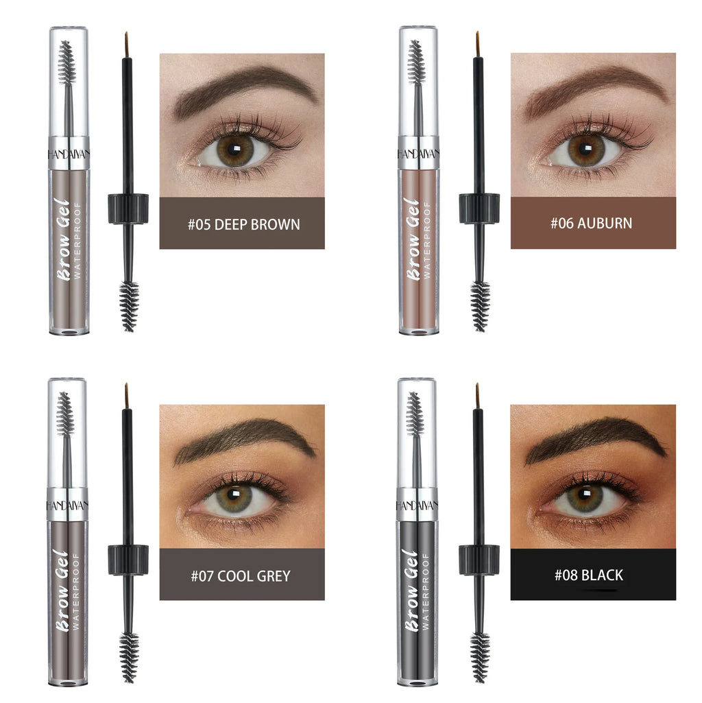 Eyebrows Gel Pen Eyebrow Cream Long Lasting Waterproof Tattoo Liquid Black Eye Brow Makeup Pencil