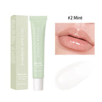 Summer Lip Balm Moisturizing Mirror Lip Gloss Lip Vanilla Mint Iced Coffee Cake Smell Lipstick Transparent Lip Oil  Makeup