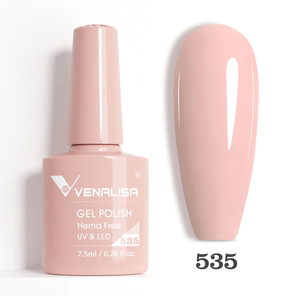 Venalisa VIP5 Nail Gel Polish HEMA/TPO FREE Full Coverage Beautiful Semi Permanent Soak Off UV LED Gel Nail Polish Gel Lacquer