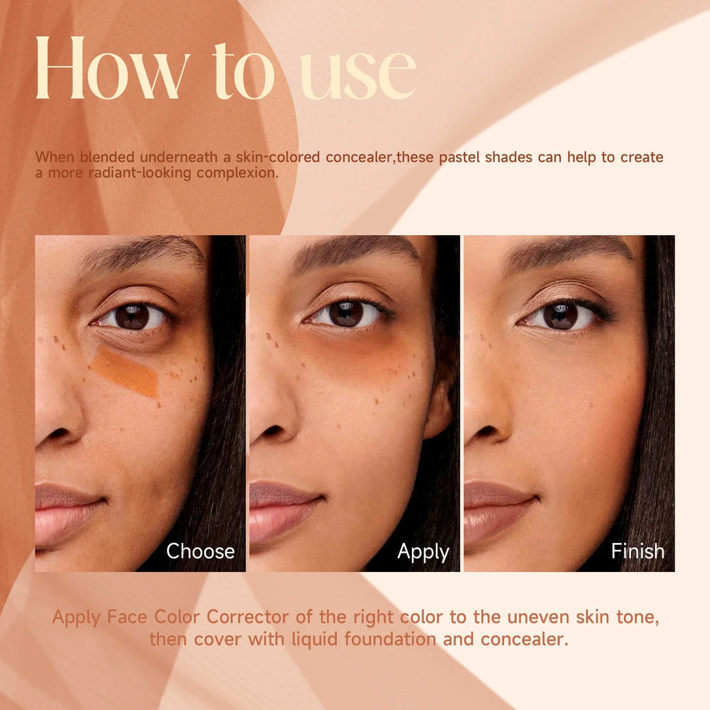 Natural Concealer Foundation Correction Liquid Makeup Base Color Adjustment Foundation Blender Makeup Custom Pigment Cosmetics