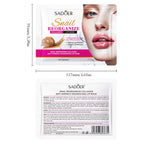 10pcs SADOER Snail Crystal Collagen Lip Mask Anti Wrinkle Nourishing Plump Lips Moisturizing Lip Patches Skin Care