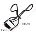 Professional Stainless Steel Eyelash Curler with Comb Tweezers Natural Curling Eyelash Clip Cosmetics Eye Makeup Beauty Tools