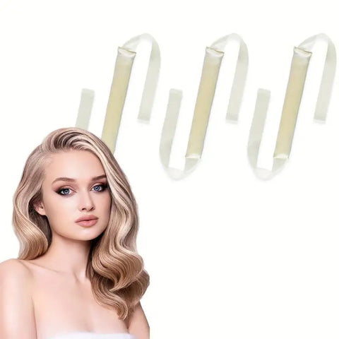 Heatless Curling Curler Lazy Sleeping Hair Rollers No Heat Curling Stick Make Hair Curl Hair Styling Tools for Long Hairdressing