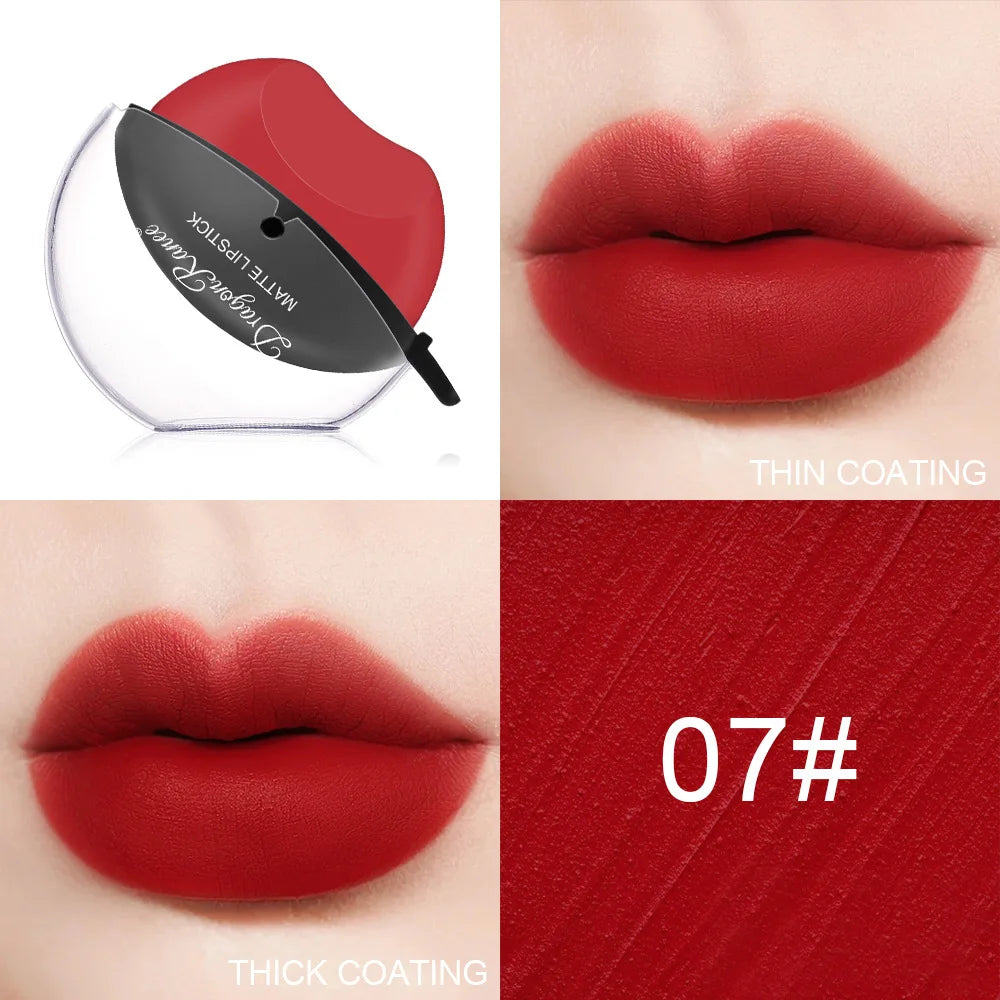 Dragon Ranee Matte Velvet Mist Lipstick Designed for Lazy People Lip Shape Lip Gloss Long Lasting Easy To Color Beauty Makeup