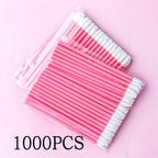 MEISHENJIE 50/500/1000pcs Lip Brushes Makeup Mascara Wands Lipstick Micro Brushes Applicators Cleaner for Eyelash Extension Tool