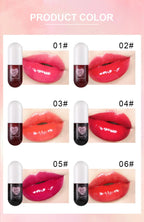 Dragonranee Lip Dye Liquid Lip Glaze Cute Waterproof Non-Stick Liquid Lipstick 6 Colors Available