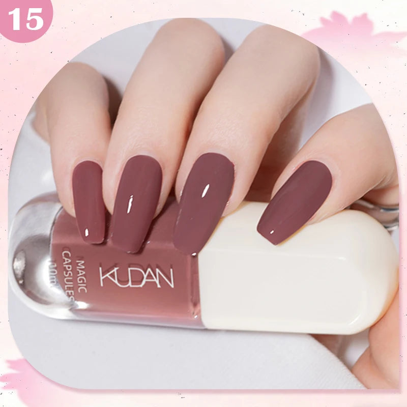 10ml Water-Based Peel Off Nail Polish 40 Colors Long Lasting Quick Drying No Need of Lamp to Cure Nail Supplies Manicure Nails