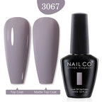 NAILCO Red Colors Series 15ML Nail Gel Polish Nail Supplies Semi Permanent For Nail Art Manicure Soak Off LED UV Hybrid Varnish