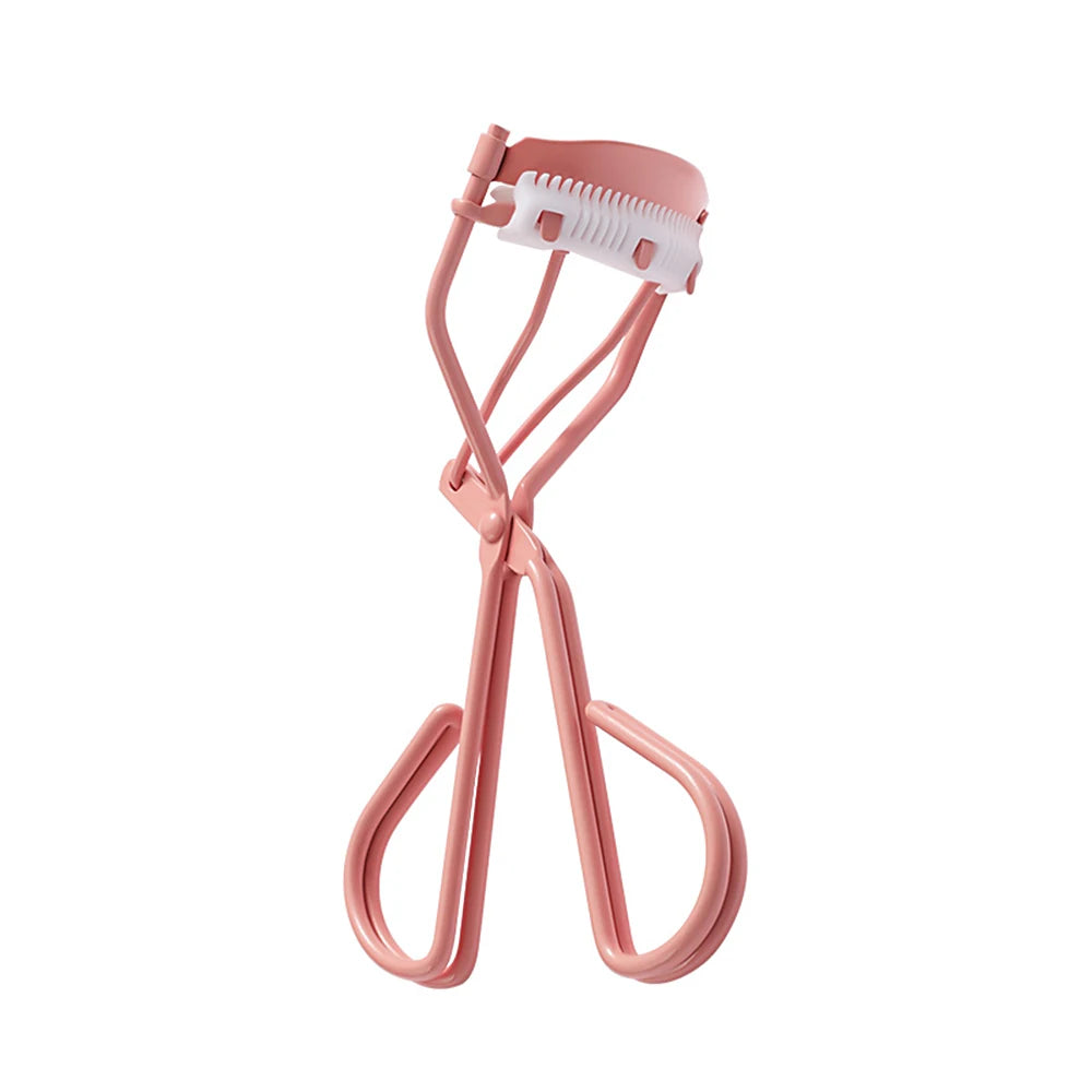 Professional Stainless Steel Eyelash Curler with Comb Portable Not Hurting Eyelashes Face Beauty Eyelash Curler Eye Makeup Tool