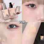 Gege Bear Light Foundation Liquid Concealer Long-lasting Moisturizing Natural Waterproof and Sweat-proof Foundation Cream