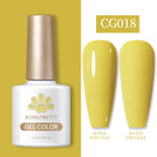 BORN PRETTY 10ml Gel Nail Polish Gel 130 Colors Semi Permanent Solid Nail Gel Varnish Soak Off UV Gel for Base Top Coat