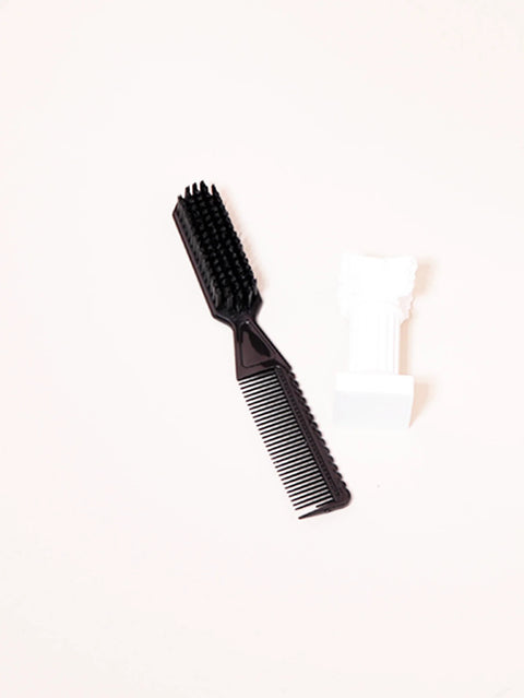 Multi functional fading brush, nylon bristles, men's hairstyle brush, tool scissors cleaning brush, beard brush