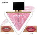 Clear and translucent lip gloss, not easy to fade, pure and desired. White water lip gloss, pearl like and fine shimmering lipst