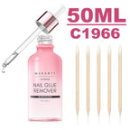 Makartt Super Strong Nail Glue and Glue Remover ,Quick Glue Debonder | Easy Removal with a Dropper Applicator For Press On Nails