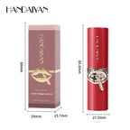 Long Lasting Velvet Lipstick Creamy Moisturizing Waterproof Non Stick Cup Rich Color 6 Shades Smooth Lip Makeup Women