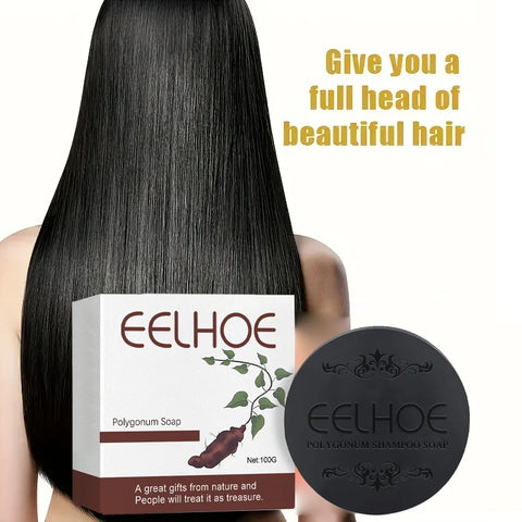 Polygonum multiflorum Thunb Super Soap Shampoo Cold Process Soap Shampoo Bar Pure Plant Shampoo Hair Treatment