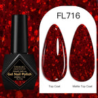 10ml Gel Nail Polish 162 Colors Nail Supplies Vernis Semi Permanent Nail Art Manicure Soak Off LED UV Gel Nail Varnishes Summer