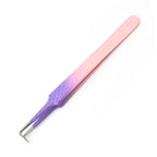 1PC Anti-static Precision Fiber Tip Tweezer Eyelash Extension Eyebrow Set Stainless Steel Beauty Precision Tweezers Makeup Tools